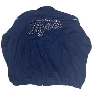 DETROIT TIGERS 2XL Jacket Olde English “D” logo Insulated Carl Banks Embroidered